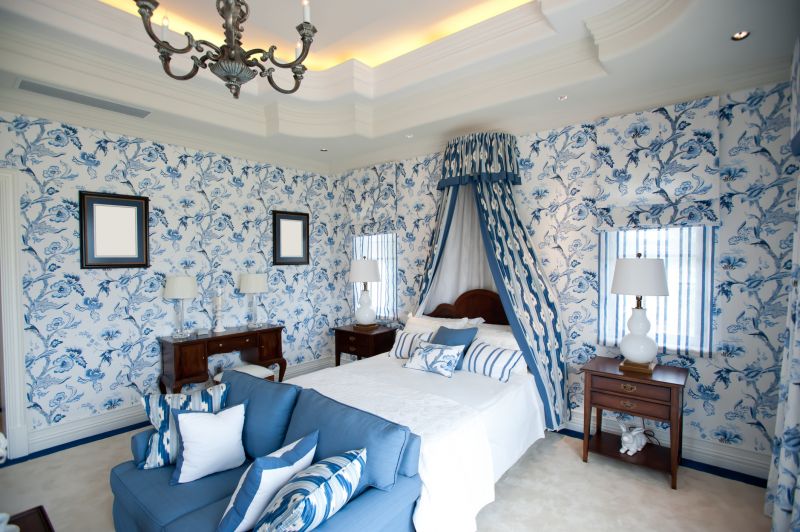 Bedroom Wallpaper Installation in Kansas City, MO